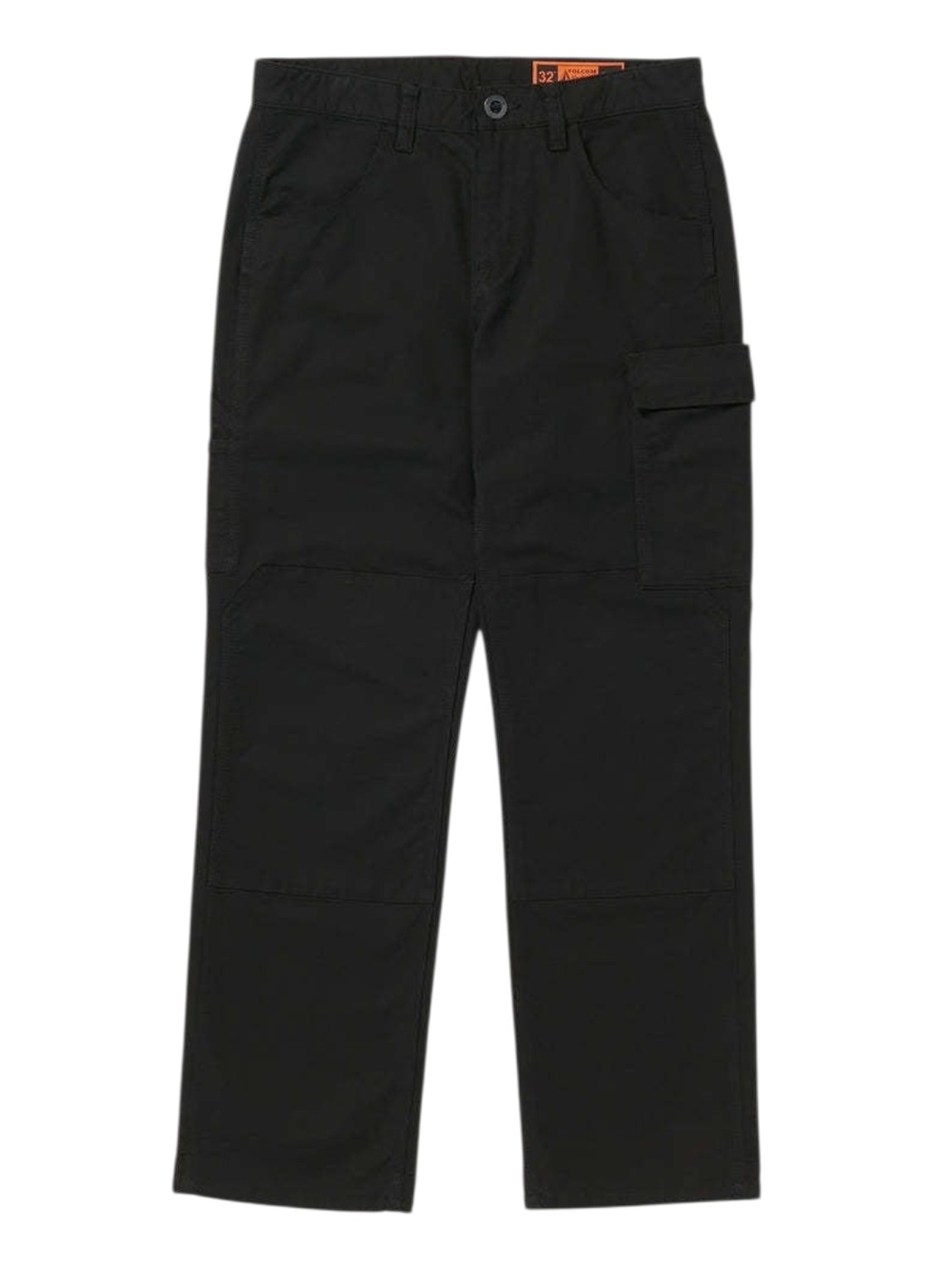 Volcom Caliper Workwear Pants black double knee carpenter pants - 30.5x31.5